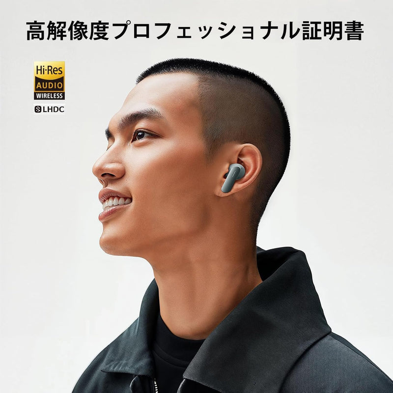 realme Buds Air 7, 12.4mm Dynamic Bass Drivers, 52Hrs Playtime, 52dB Hybrid ANC, 6 Mic ENC, 45ms Low Latency, 360° Spatial Audio, Hi-Res LHDC, IP55 Dust & Water Resistant, BT v5.4 - (Green) Green