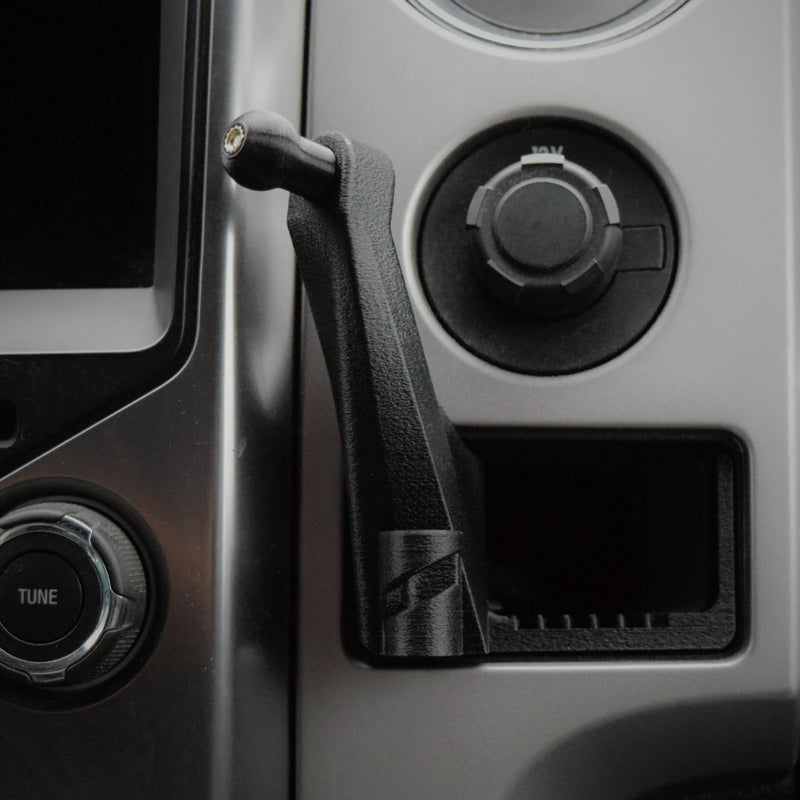 Phone Holder for Ford F-150 2009-2014, Lincoln Mark LT 2010-1014 - Custom Fit in Dash Pocket Phone Mount