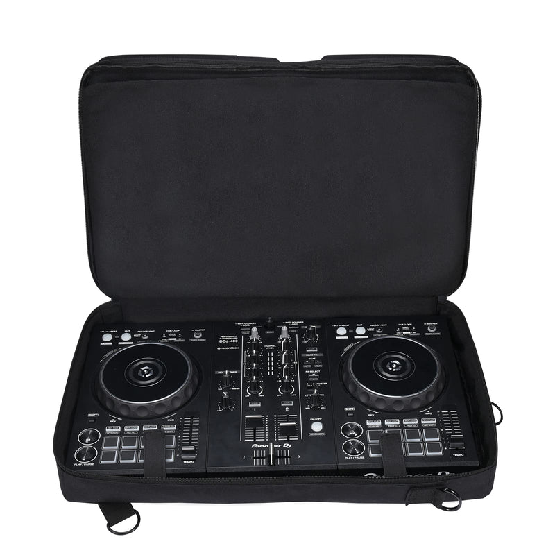 DJ Controller backpack for Pioneer DDJ 400 DJ/DDJ FLX4/DDJ SB3/Roland DJ 202/Hercules Inpulse 300/Native Instruments Traktor Kontrol S2 Mk3, Outdoor Party Street Performance for DJ Controller Case