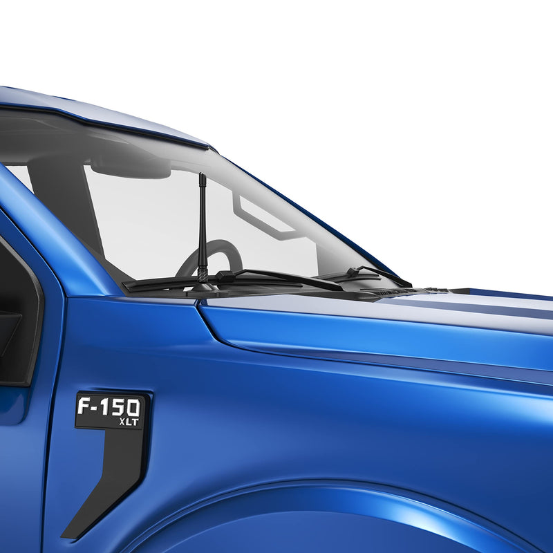 [AUSTRALIA] - RYDONAIR Short Antenna Compatible with Ford F150 2009-2026 & Ford Bronco 2021-2023, Internal Copper Coil for Enhanced Reception, Car Wash Proof, 7 inches Rubber Antenna Replacement Ford F150 Raptor 2009+ & Ford Bronco 2021-2023 