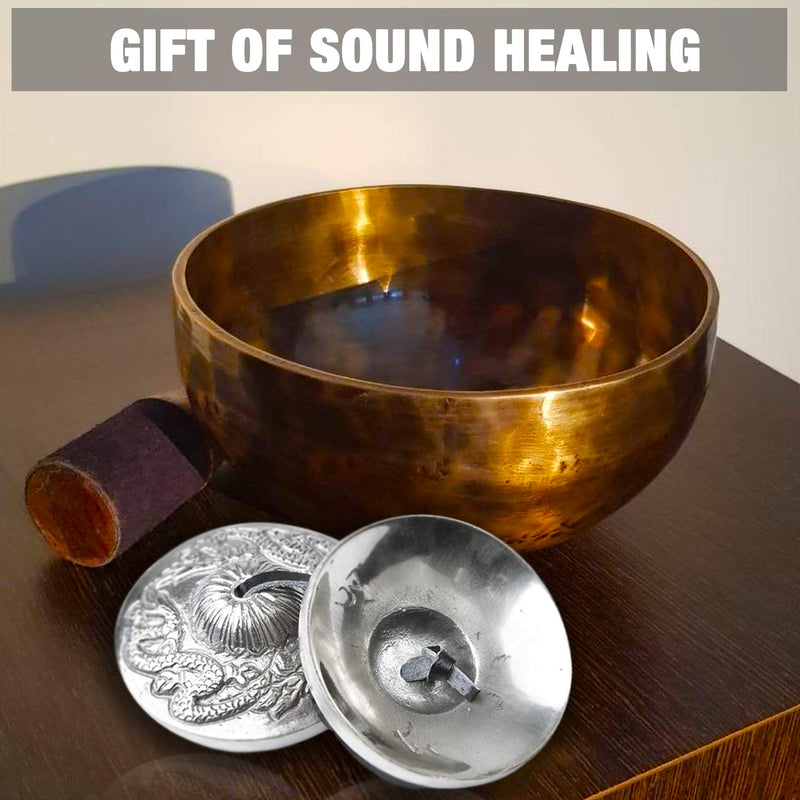 [AUSTRALIA] - Himalayan Bazaar Tingsha Cymbals Bells - Easy To Play - Meditation Mindfulness Bronze Chime For Chakra Healing Sound Bath Spiritual Gifts Handcrafted Tibetan 