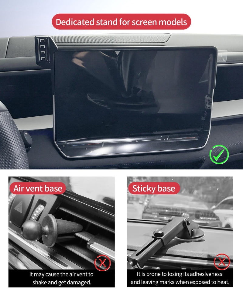 15W Wireless Charger Car Phone Mount for Volkswagen Tiguan 2025-2026 | 15" Screen, VW Magsafe Magnetic Accessories Fast Charging Cell Phone Holder Clip Compatible with iPhone Android, 3D Fit 15-inch for 2025-2026 Tiguan