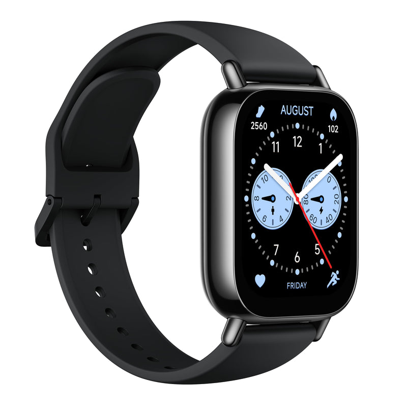 XIAOMI Redmi Watch 5 Lite Global 1.96" Amoled Up to 18 Days Battery GNSS Dual Mic 150+ Workout Modes 5ATM Water Resistance Heart Rate Sensor (Black)