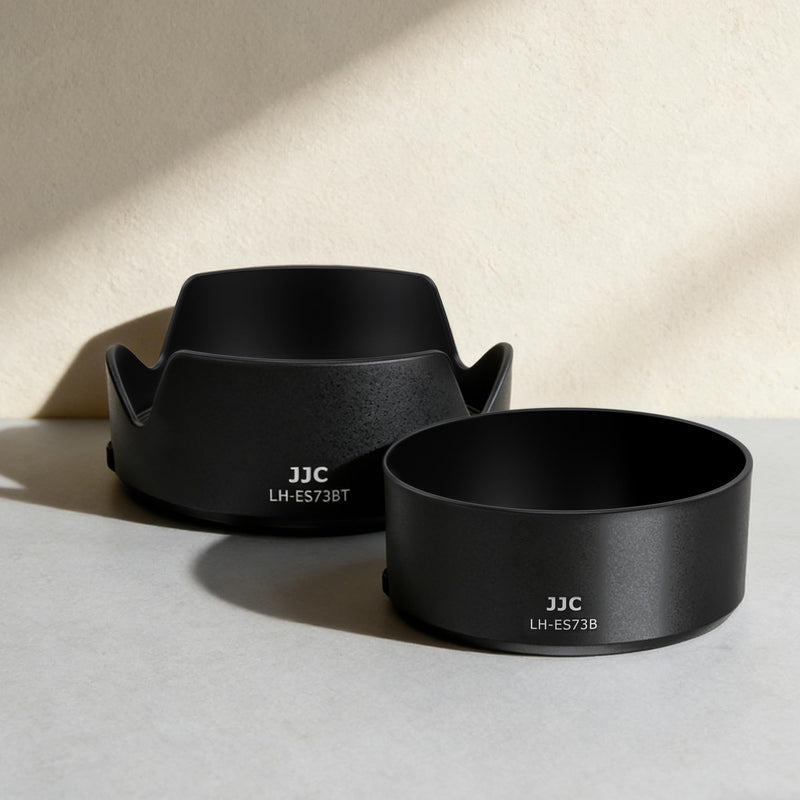 JJC ES-73B Tulip Flower Reversible Lens Hood Shade Protector for Canon RF45mm RF 45mm F/1.2 STM Replaces Canon ES73B, Compatible with 67mm Filters & Lens Caps, No Vignetting Flower Shape