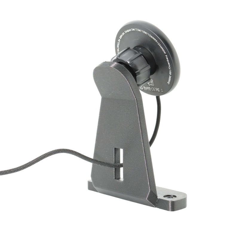 Wireless Charger Phone Mount Compatible with Ford Bronco 2021-2026 - 360° Tilt Swivel Adjustable Phone Holder for Bronco Accessories - for MagSafe Compatible Phones - 25W Fast Charging.