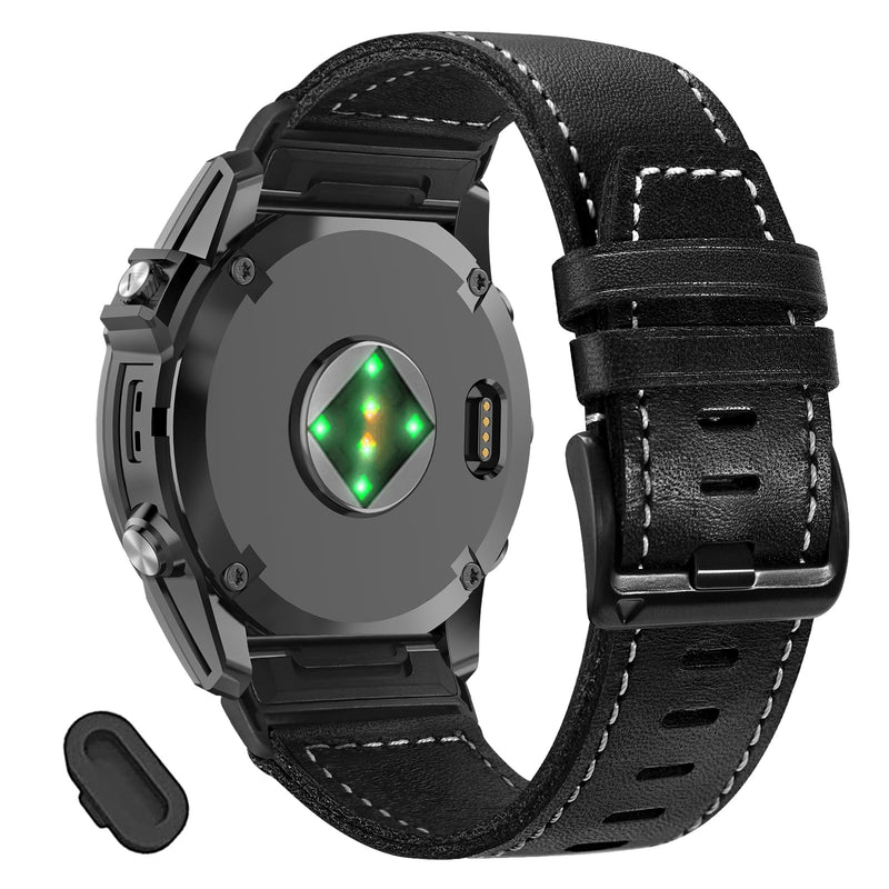 ZPJPPLX 26mm Quick fit Watch Band Compatible with Garmin Fenix 8/quatix 51mm/Fenix 7X pro/7X/6X Pro/6X/5X Plus/5X/3 HR/3/tactix 8 AMOLED-51mm/7 Pro/Enduro 3 2/Descent Mk3i-51mm/Mk2i