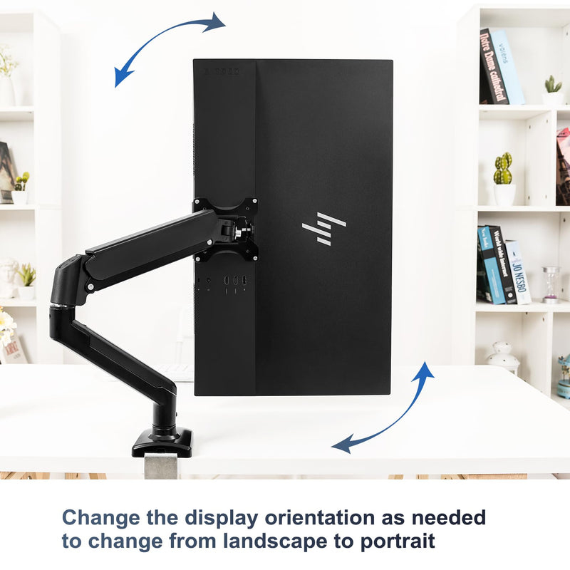 Monitor Arm/Mount VESA Bracket Adapter Compatible with hp Envy 27s VESA 100 * 100mm 75 * 75mm black
