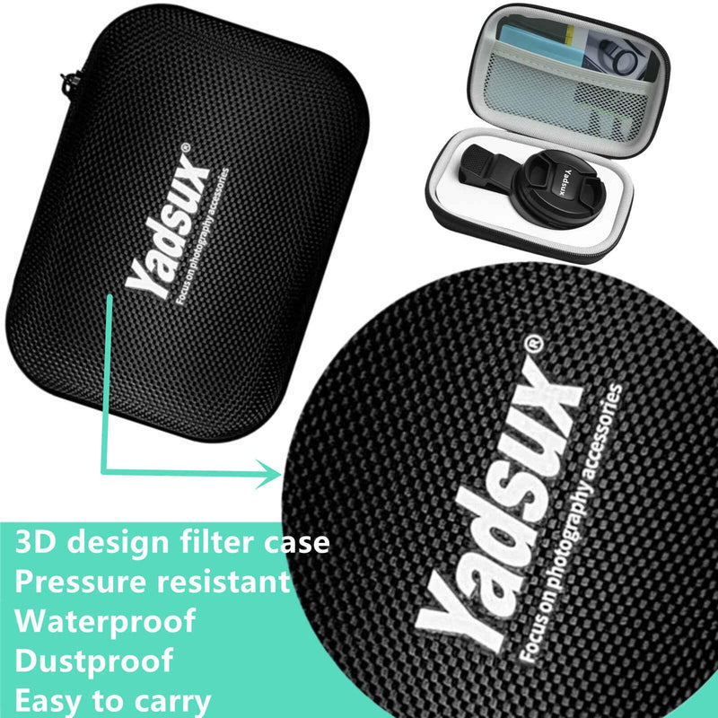[AUSTRALIA] - Phone 52MM Variable ND2-ND400 Filter for iPhone,Samsung and Other Smart Phones,Clip-on Adapter, HD Double-Sided Multi-Coated SLR Lens Grade Optical Glass, Mobile Phone Lens Accessories 