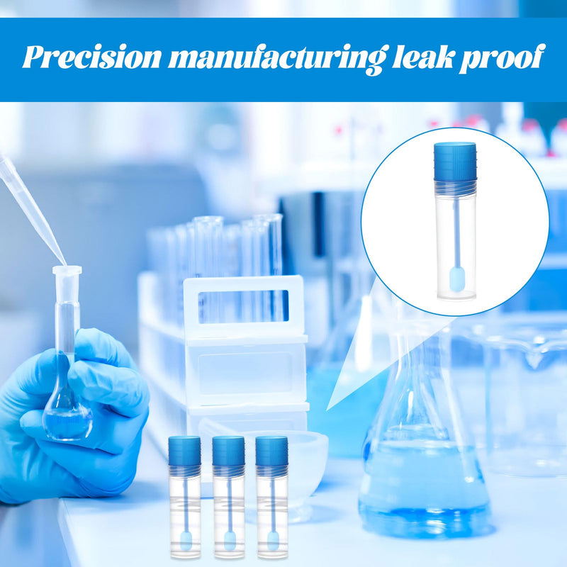 [AUSTRALIA] - Pack of 20 Dog Faecal Sample Tubes, Chair Sample Tube, Sample Tube, Chair Catcher for Chair Sample, Chair Sample Tube with Spoon, 15 ml Faecal Sample Tube Dog and Cat, for Pets 