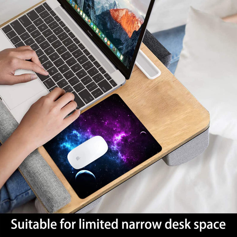 Shalysong Mouse pad Small Computer Mouse pad with Personalized Galaxy Design Office Non-Slip Rubber Mousepad 9.5 x 7.9 in Rectangular galaxy