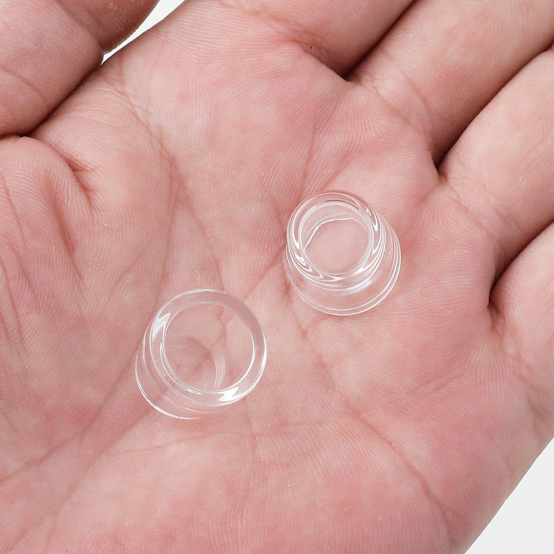 2 Packs Quartz Bowl Inserts for Peak Accessory, Enhanced Performance, Flat Bottom, Reused Glass Insert Bowl Accessories, Replacement Insert