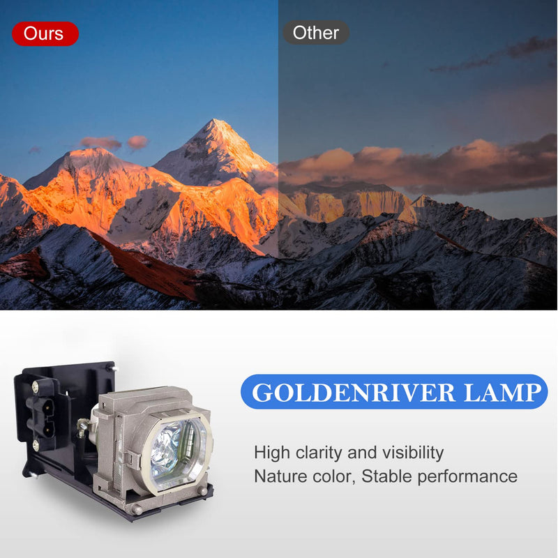 GOLDENRIVER VLT-HC5000LP Replacement Lamp with Housing Compatible with Mitsubishi projectors HC5500 HC5000 HC4900 HC6000