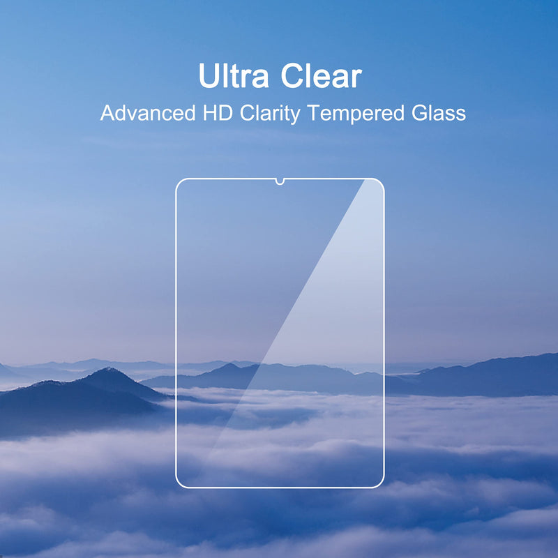 Ailun Screen Protector for iPad Mini 6[8.3 Inch] [2021 Release] Tempered Glass 2.5D Edge Ultra Clear Transparency, Anti-Scratches Case Friendly [2 Pack] 1