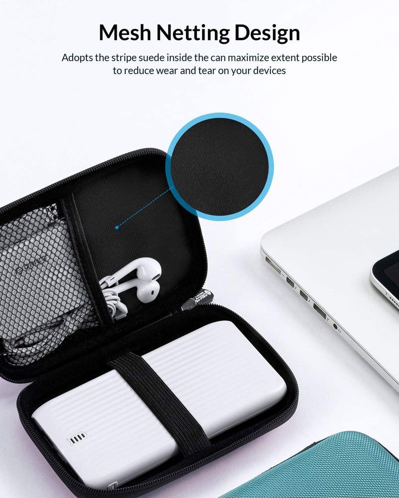 ORICO Tool-Free Clear 2.5 Inch Hard Disk + Waterproof 2.5 inch External Drive Storage Carrying Bag
