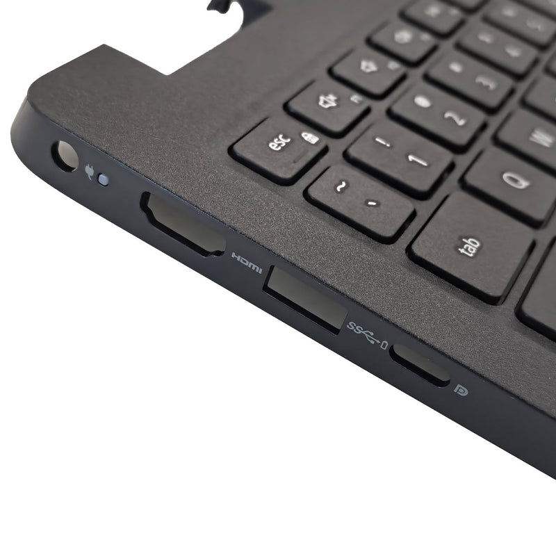 Replacement Palmrest with Backlit Keyboard for Dell Latitude 3520 | Includes Palmrest and Backlit US Layout Keyboard,Upper Case Top Cover Replacement,P/N DJP76/0DJP76