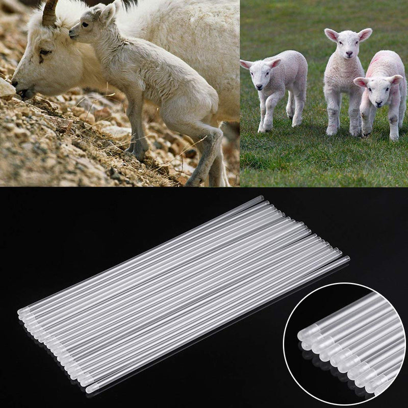 [AUSTRALIA] - Xuniu 20 Pieces Breed Catheter, Artificial Insemination Breed Whelp Catheter Bar for Dogs, Goat Sheep 