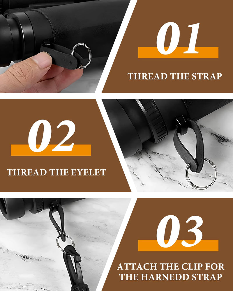 [AUSTRALIA] - Binocular Harness Strap, Binocular Harness for Birding, X-shaped Decompression Binocular Strap Brown 