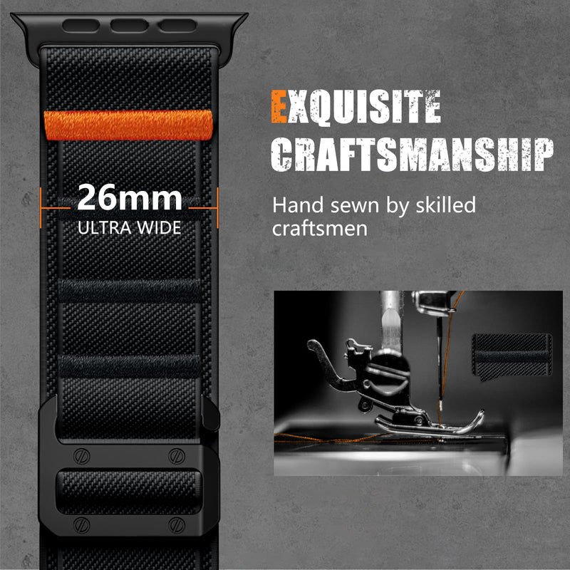 Bandletic Stretchy Band and Tactical Strap Compatible with Apple Watch