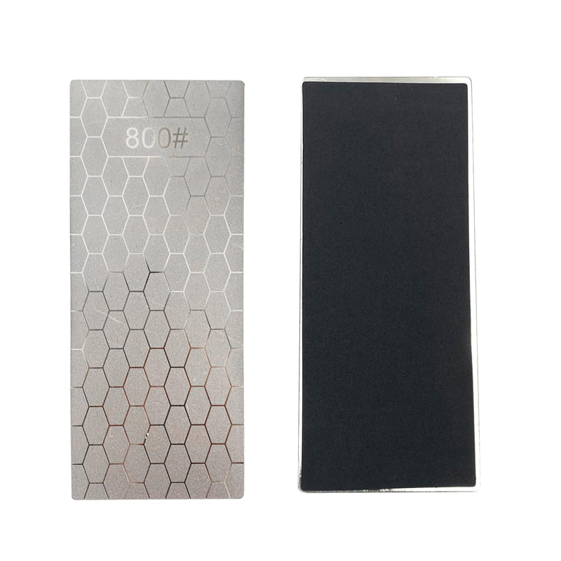 3 Pcs Diamond Sharpening Plates,120 Grit Extra Coarse 800 Grit Medium and 2000 Grit Extra Fine Diamond Knife Sharpeners for Kitchen Scissors Knives Outdoor Tools 120/800/2000