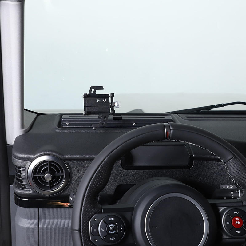 Car Central Control Multi-Function Phone Bracket Compatible with Ineos Grenadier 2020-2026 Dash Panel Track Cell Phone Holder Insert Accessories (Type A, Style A) Type A