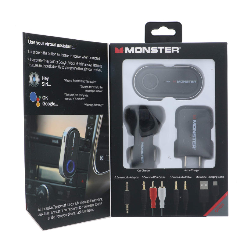 [AUSTRALIA] - Monacor Audio Receiver Set, Black (MBA9-1009-BLK) 