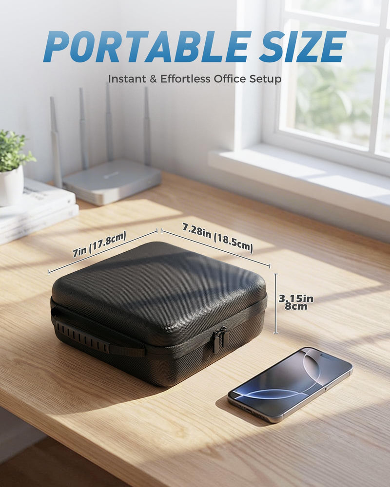 ProCase Hard Drive Case 2.5 Inch Bundle with Hard Carrying Case for Glinet Travel Router