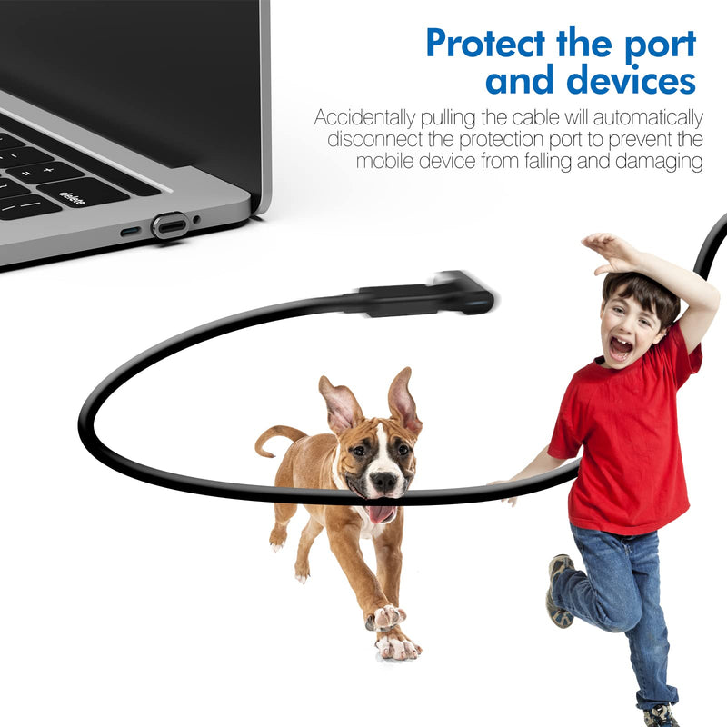 USB C Magnetic Adapter,(2 Pack Straight & Right Angle) Support Thunderbolt 4,USB4.0, PD 100W Quick Charge,40Gb/s Data Transfer,8K Video Output Compatible with MacBook and More USB C Devices. USB adapter