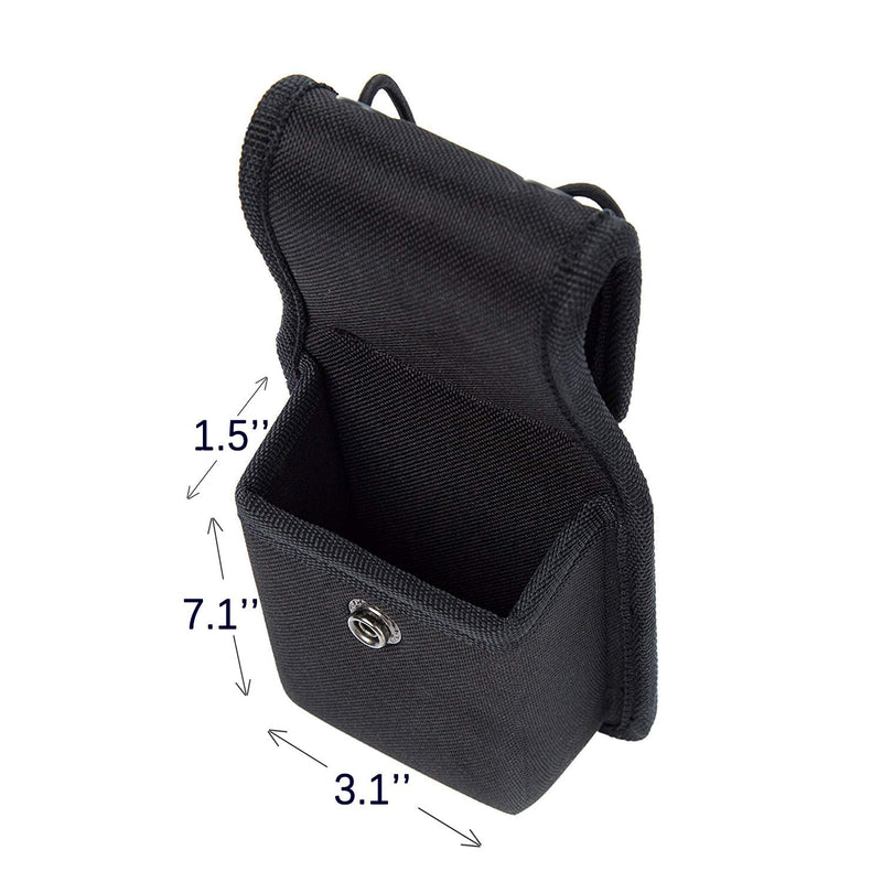 [AUSTRALIA] - LUITON Universal Radio Case Two Way Radio Holder Universal Pouch for Walkie Talkies Nylon Holster Accessories for MOTOROLA MT500, MT1000, MTS2000 and Similar Models (1 PACK) 1pack 