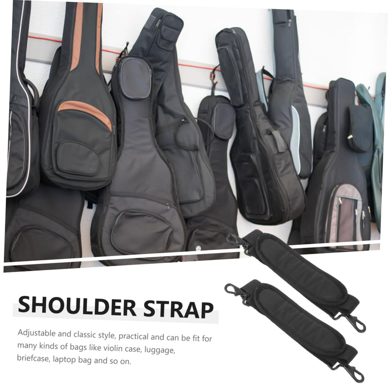 2pcs Strap Backpack Strap Pads Bag Strap Backpack Straps Violin case Strap Instrument case Box Metal