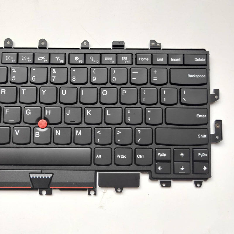 Laptop Replacement US Layout with Backlight with Pointer Keyboard for Lenovo ThinkPad X1 Yoga 1st gen 20FQ 20FR 2016 Black Frame 000PA054 00PA042 NSK-Z80BW SN20H34910 SN20H34951