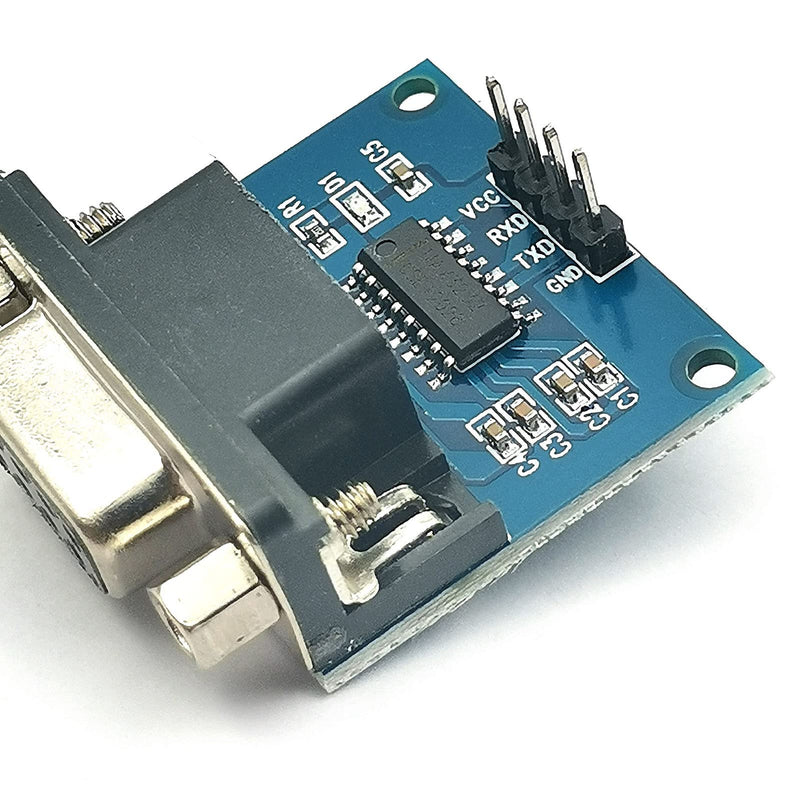 FainWan 5pcs Serial Port Converter Module RS232 to TTL Female Equipment Upgrades MAX3232 Root Module Connecter