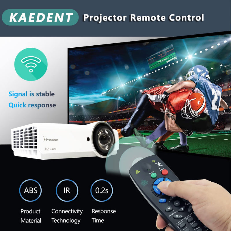 New Projector Remote Control for All Promethean Projector EST-P1, UST-P1, UST-P2,UST-P2C,UST-P1V1,PRM-25, PRM-32, PRM-33, PRM-35, PRM-42, PRM-45, PRM-45A etc Series