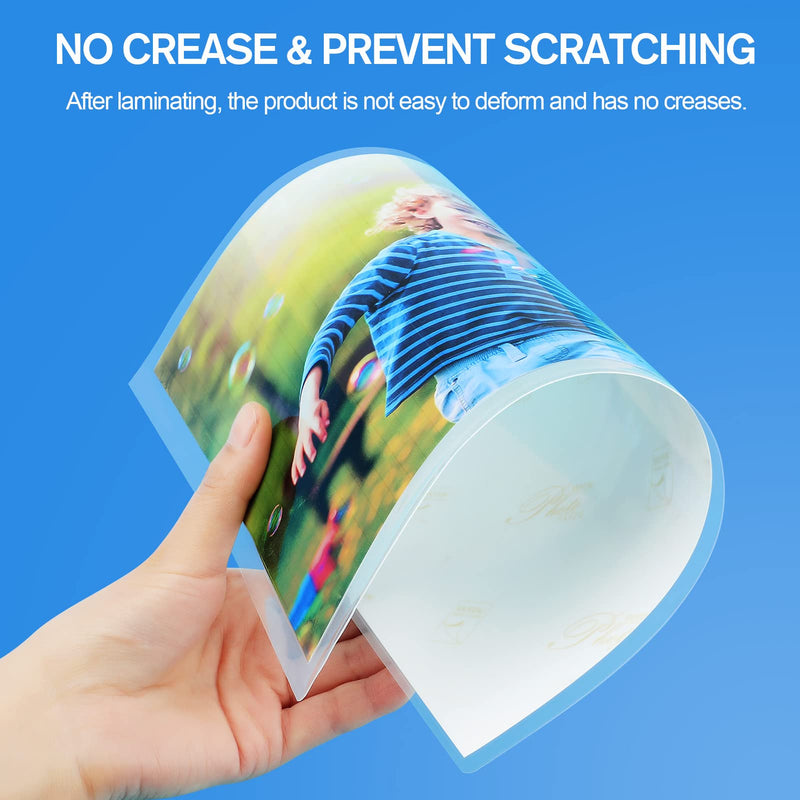 KTRIO Laminating Sheets, Holds 8.5 x 11 Inch Sheets 30 Pack, 3 Mil Thermal Laminating Pouches 9 x 11.5 Inch Clear Plastic Lamination Sheet Paper for Laminator, Round Corner Letter Size