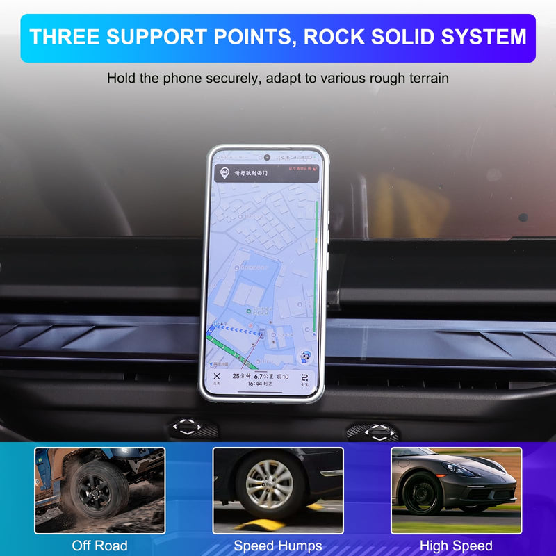 Car Air Vent Car Phone Holder Mount Compatible with B-M-W X3 2025 2026 | Car Central Control Car Phone Mount Accessories, Fit for All Smartphones (Style C) Style C