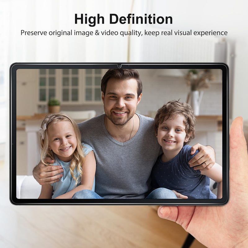 SPARIN [2-Pack Screen Protector for Galaxy Tab S9 FE 5G 10.9 inch/Galaxy Tab S9 11 inch, 9H Tempered Glass with Easy Installation Frame, S Pen Compatible/HD Clear/Anti Scratch/Bubble Free Tab S9fe-10.9 Inch