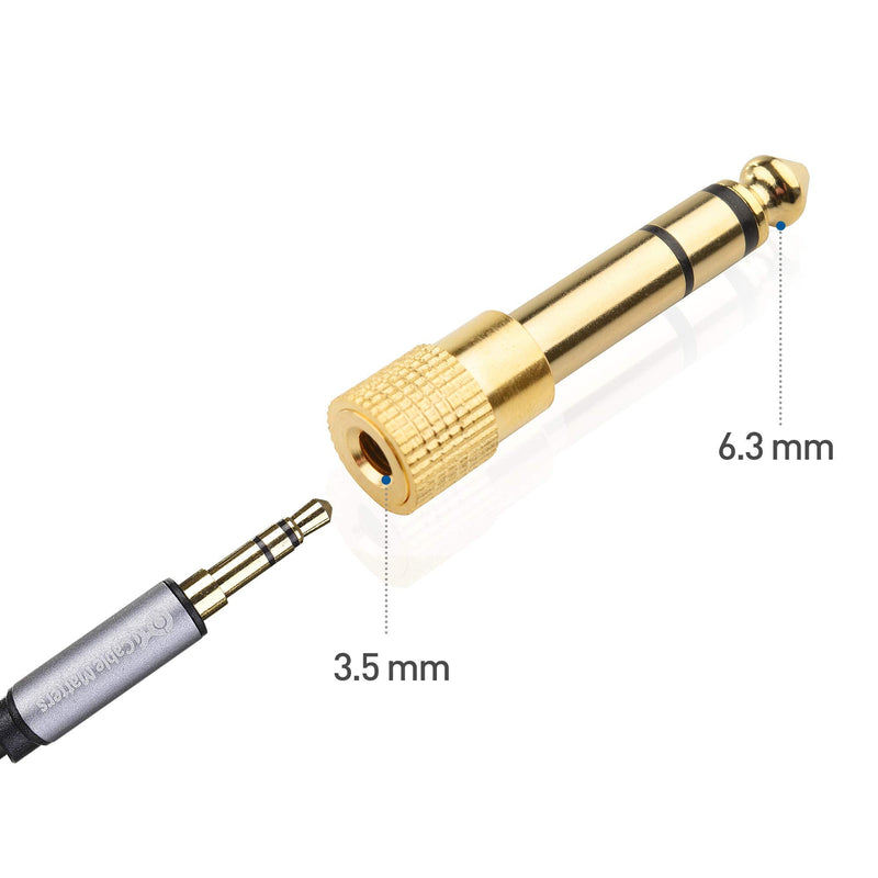 [AUSTRALIA] - Cable Matters 5-Pack 1/4 to 1/8 Headphone Adapter 