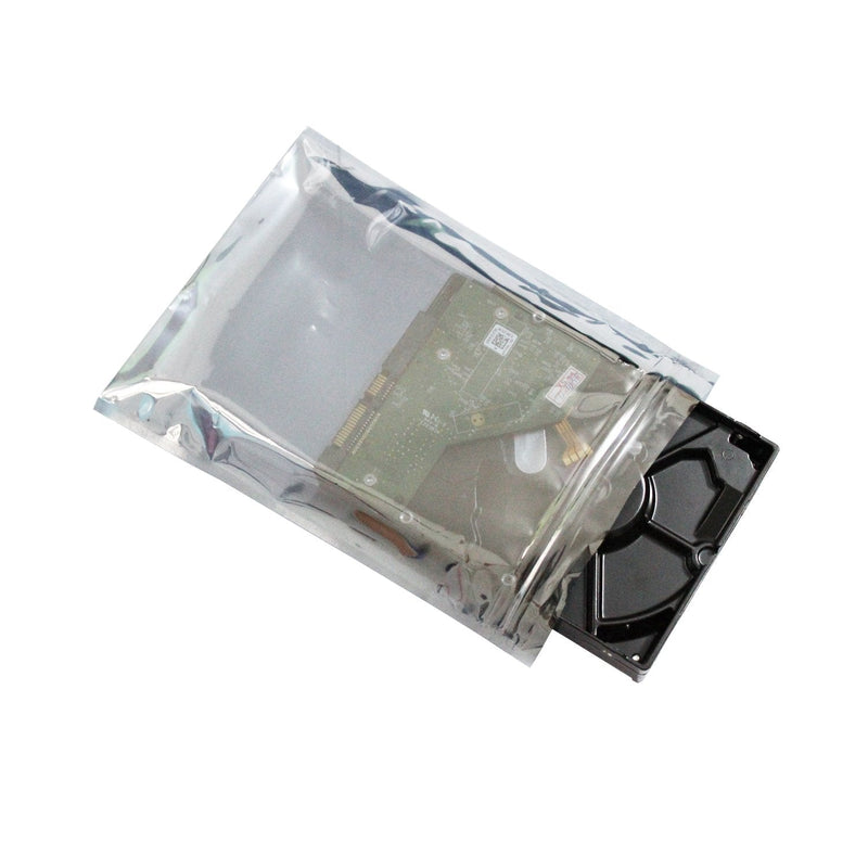 LJY 75 Pieces Antistatic Resealable Bags for SSD HDD and Electronic Device, Assorted Sizes