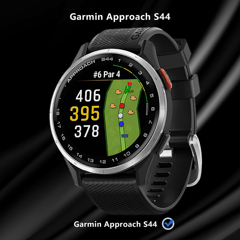 3 Pack for Garmin Approach S44 Screen Protector, Non-Tempered Glass Flexible Protection, HD Clear Protective Film