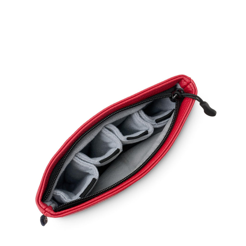 Protec Slim Trumpet Mouthpiece Pouch (4-Piece), Red, Model A215RX