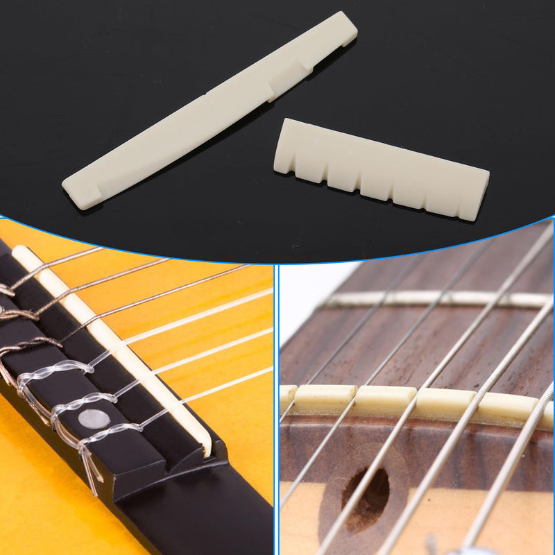 17pcs Guitar Bridge Pins, Acoustic Guitar Pegs Bridge Pins Guitar String Pegs Acoustic Guitar Bridge Pins Puller Peg Remover Guitar Brass Replacement Parts Acoustic Guitar Bridge Saddle Nut Remover