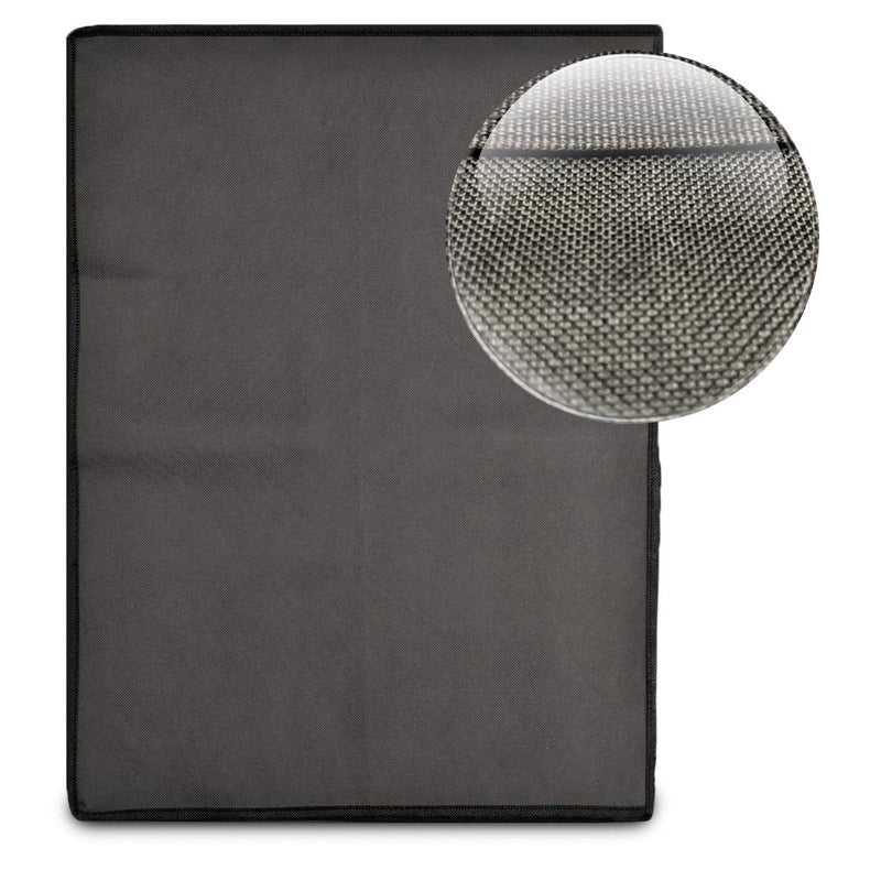 kwmobile Cover Compatible with HP OfficeJet 3831 - Dust Cover Printer Protector - Dark Grey