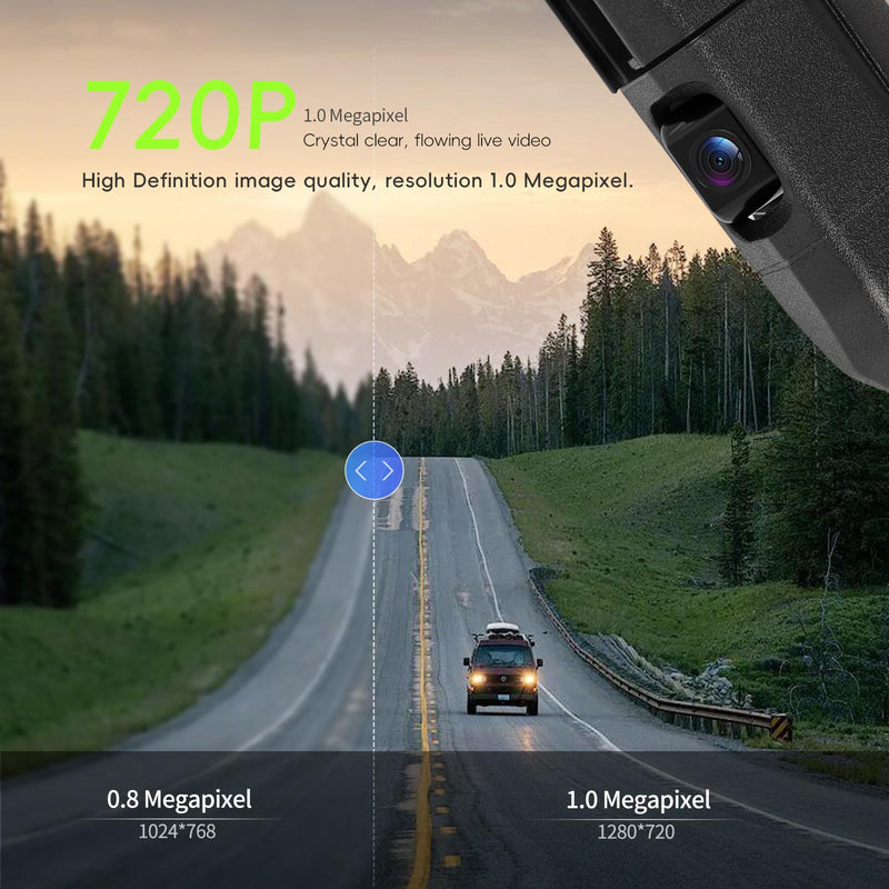 Tailgate Handle Backup Camera for Toyota Tacoma 2005 2006 2007 2008 2009 2010 2011 2012 2013 2014 Replacement Reverse Rear View Back Up Camera IP67 Waterproof with Guide Lines