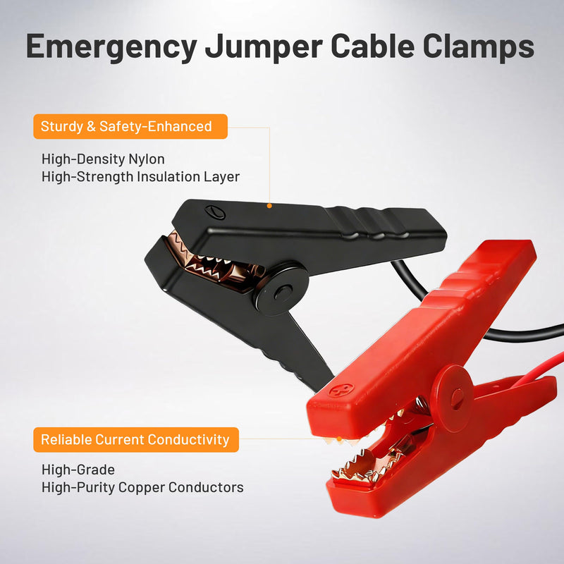 [AUSTRALIA] - Jumper Cables Adapter for Milwaukee M12 12V Battery, 2FT 8AWG Portable Car Jump Starter Booster Cables, Automotive Emergency Power Tool for Car Truck SUV Jump Starting Using Tool (2FT 8AWG) 