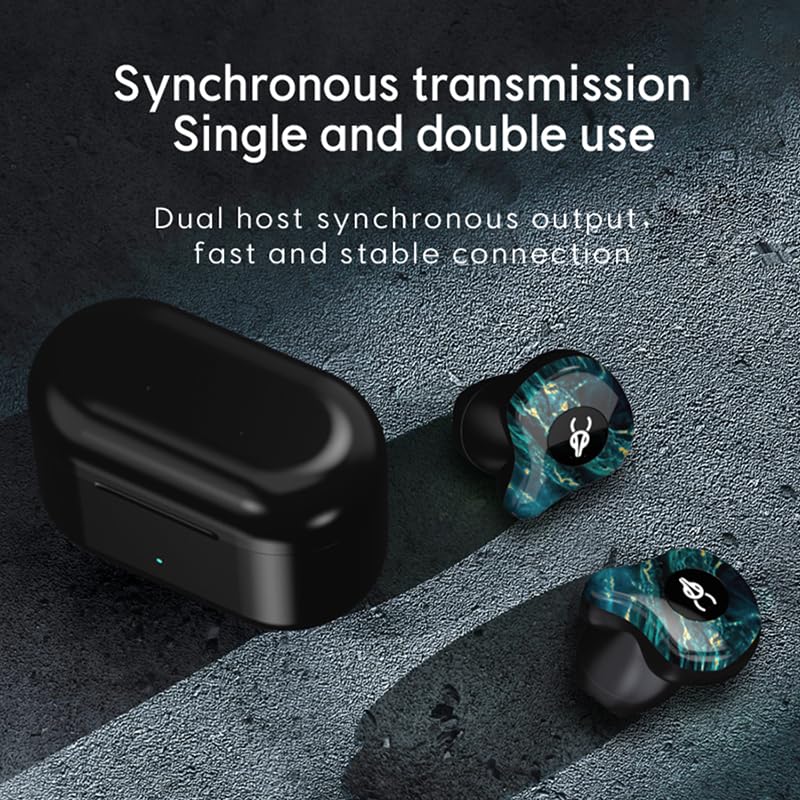 Sabbat X12 Ultra 2026 new Wireless Earbuds–CVC 8.1 Noise Reduction,Hi-Fi Stereo Sound,30H Long Battery Life,in-Ear Headphones for Sports&Work,Compatible with iPhone,Samsung,iOS,Android(Dream Stone) Dream Stone