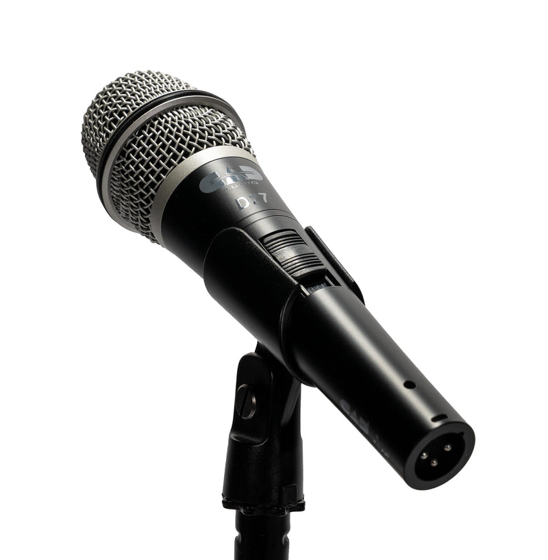 [AUSTRALIA] - CAD Audio D27 Supercardioid Handheld Dynamic Microphone – QuietTouch On/Off Switch, Neodymium Capsule, Metal Construction 