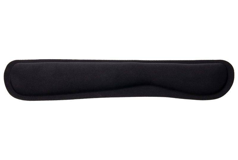Mind Reader Gel Wrist Rest, Ergonomic Memory Foam Support Cushion Set for Keyboard and Mouse, Non-Slip Rubberized Base, Helps Relieve Tension, Black Single