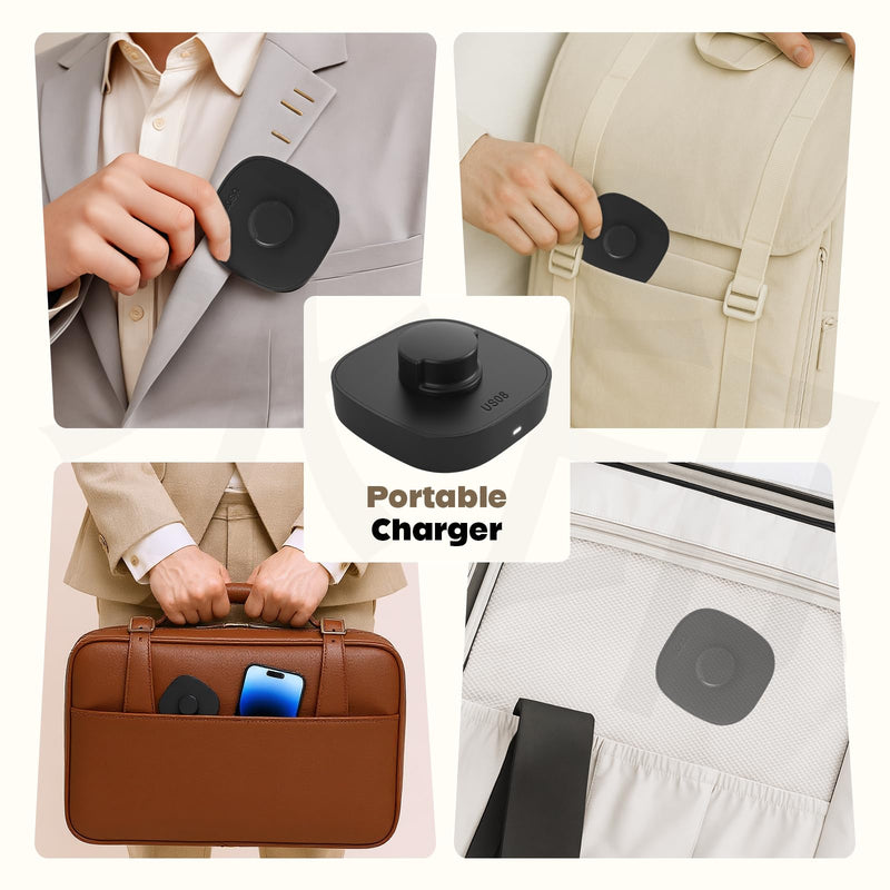 Compatible with Ring Gen 3 Size 10 Charger, Upgraded Safety Mechanism and USB-C Cable Charger One-Step ChargingDock for Smart Ring (Size 10)