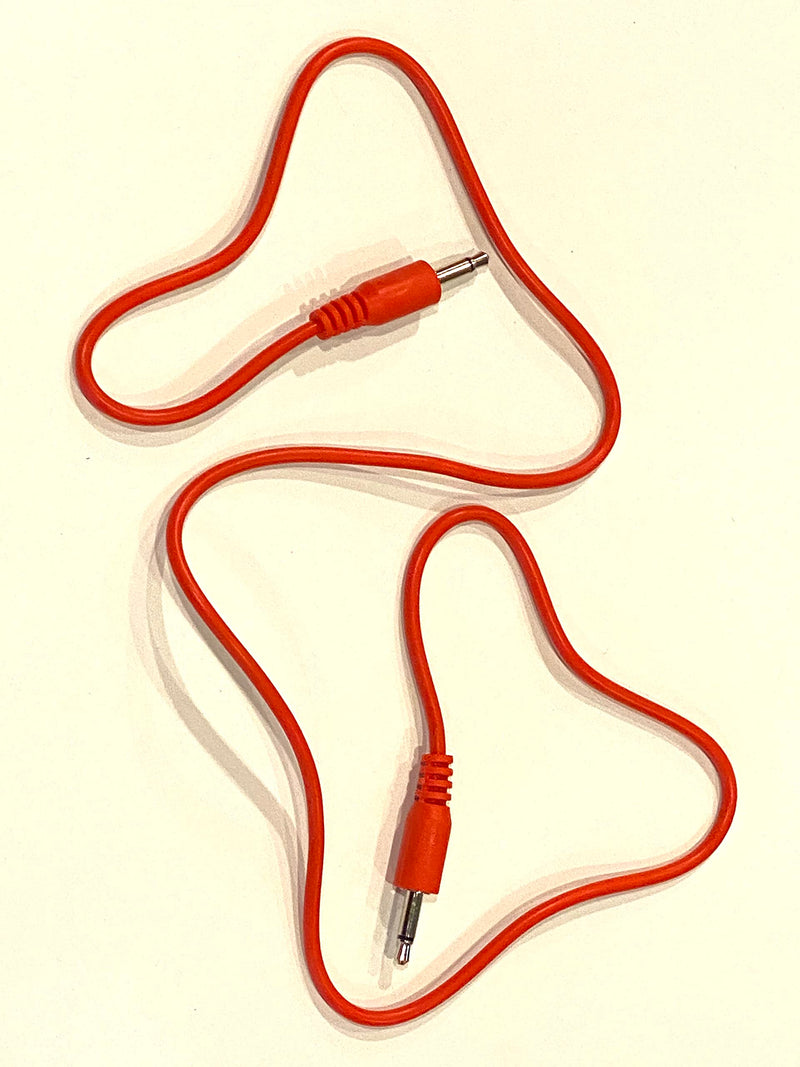 (5) Color Pack of 3.5mm Mono TS Modular Synth Patch Cables