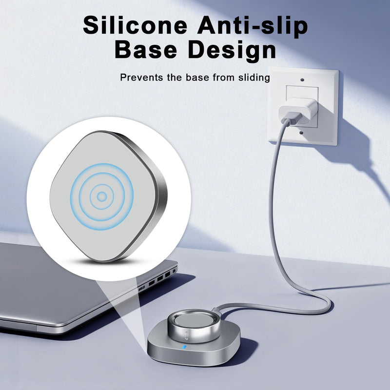 Charger Compatible with Aura-Ring Gen 4 Size 6,Fast Charging Dock | Portable Charger with USB-C Cable for Smart Ring Accessories,Not Compatible with Aura-Ring 5/Gen 3