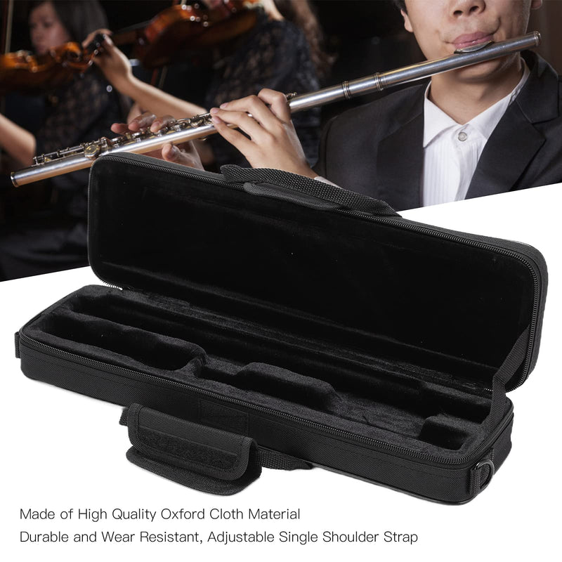 Flute Cases, Durable and Wear Resistant Messenger Bag for Flute Comfortable for Cleaning Cloths for Accessories